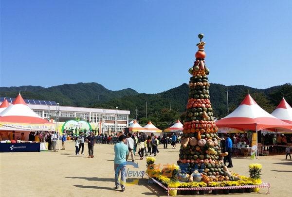제 9회 홍천단호박 축제가 오는 10월 3일-4일 이틀간 내촌면 내촌중학교 일원에서 펼쳐진다.