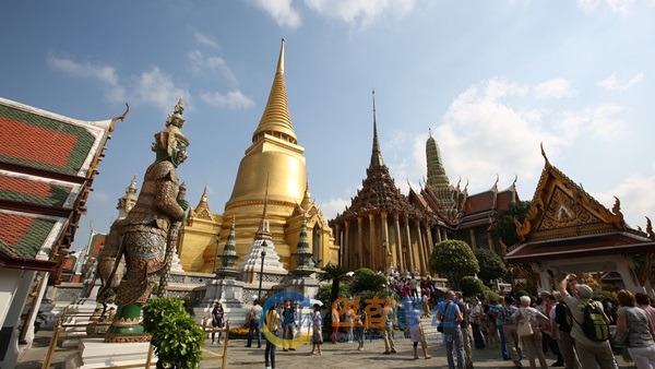 태국 방콕의 왕궁과 에메랄드 사원의 사진 <사진제공=하나투어>