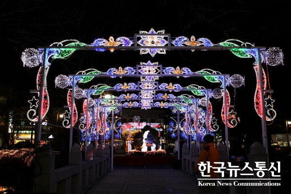 사진 : 태백산 눈축제 "별빛 페스티벌 점등식"