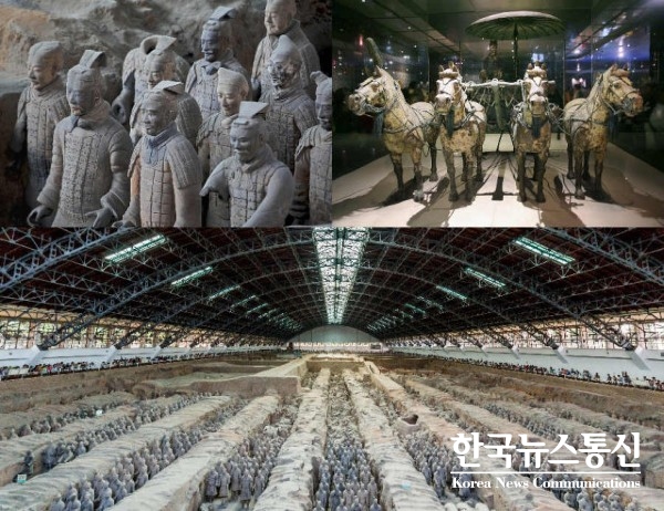 사진 : 산시 문화여유청·주한중국문화원 주최 세계 유산 - 문화산시 병마용 온라인 실경전