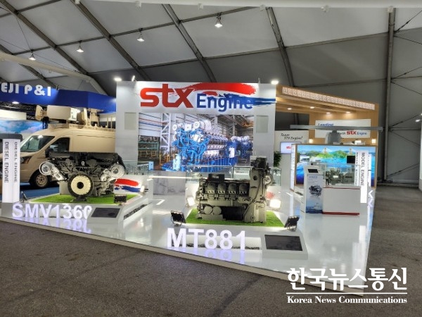 사진 : STX엔진은 ‘서울 ADEX 2021’에서 K9 자주포 및 K1A2 전차 국내 개발 디젤 엔진을 일반에 처음으로 공개한다.